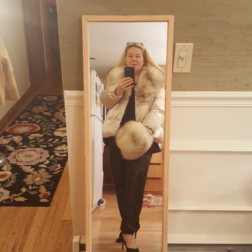 Super Plush Fox Fur Muff